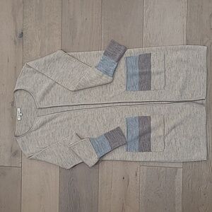 EUC Cocogio Sweater Women's Medium Made in Italy Wool Blend Long Open Cardigan